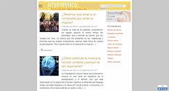 Desktop Screenshot of granmusica.com